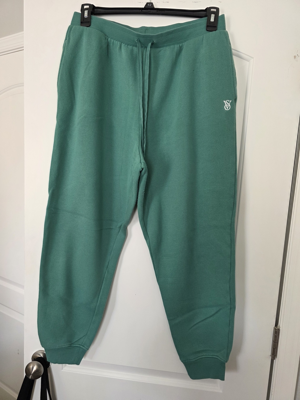 Victoria's Secret Teal Half-Zip Pullover and Jogger Set - Picture 7 of 8